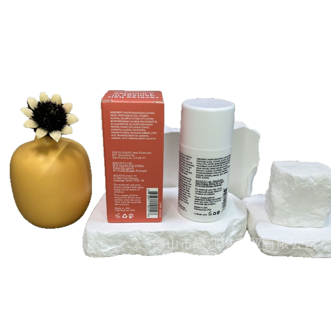 Cross-border K18 Professional Wash-free Molecular Repair Hair Film Repair Hair Care Large Capacity 150ml With Plastic Package