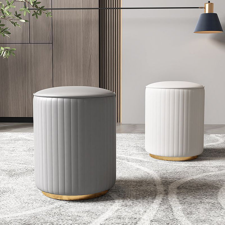 Cosmetic Stool Nordic Dressing Table Stool Light Luxury Makeup Chair Bedroom Sofa Shoe Changing Footstool Modern Dressing Round Stool