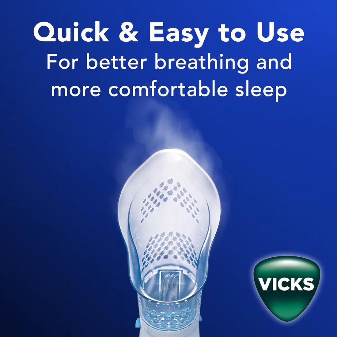 Vicks Personal Steam Inhaler For Relieving Congestion And Cough Soft Mask