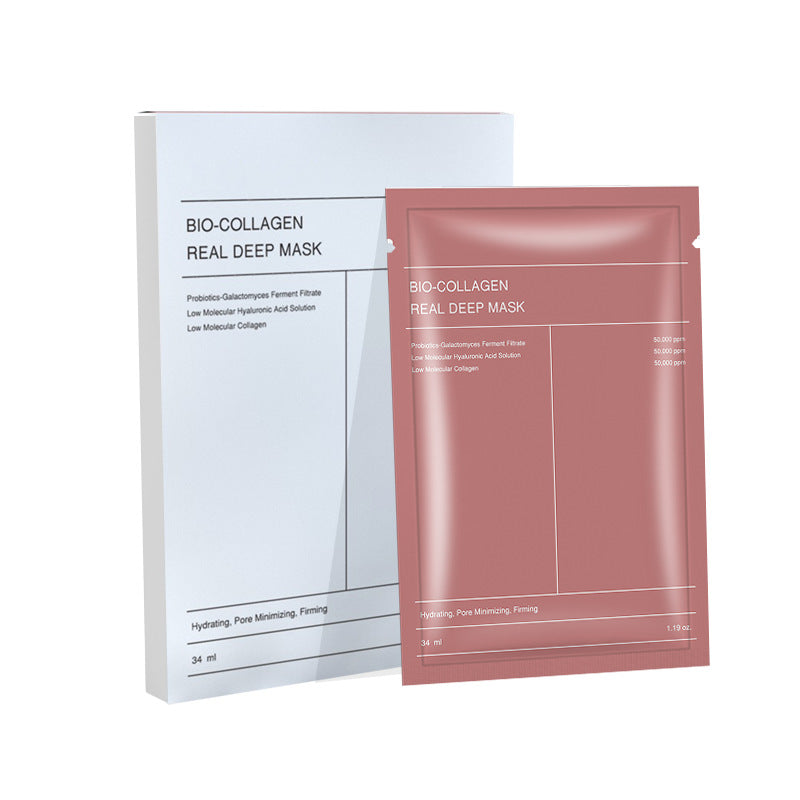 TK In Stock Cross-border Amazon Collagen Split White Transparent Hydrating Moisturizing Mask Deep Hair