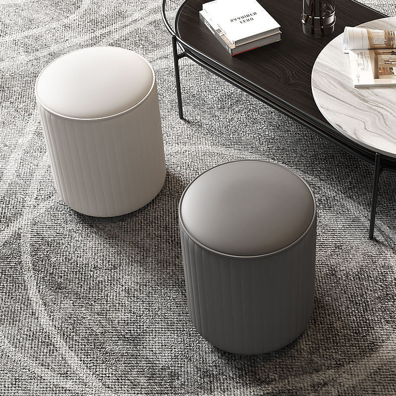 Cosmetic Stool Nordic Dressing Table Stool Light Luxury Makeup Chair Bedroom Sofa Shoe Changing Footstool Modern Dressing Round Stool