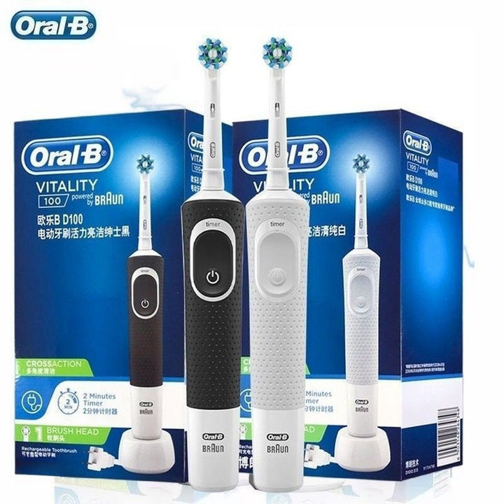 Germany OralB/Ole B Electric Toothbrush D12 Soft Hair Adult Couple Induction Rechargeable Rotary Whitening Toothbrush