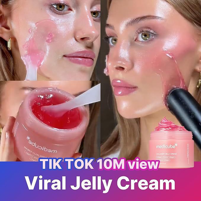 [Official Certification] Medicube Collagen Elastic Jelly Cream 110ml Moisturizing Cream